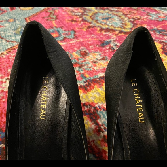 Le Chateau Black Heels with Bling! - Picture 6 of 9